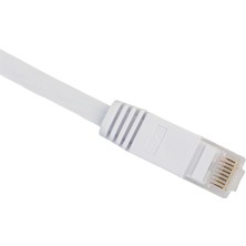 Cat 6 Ethernet Kablosu 25FT Düz Internet Ağı Yama Kablosu