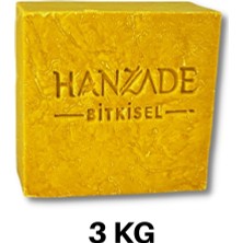 Hanzade Bitkisel Doğal El Yapımı Hatay Kükürtlü Sabun Kükürt Sabunu 3 Kg