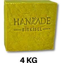 Hanzade Bitkisel Doğal El Yapımı Yeşil Siirt Bıttım Sabunu 4 Kg