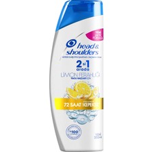 Head & Shoulders Limon Ferahlığı 2si1 Arada Kepeğe Karşı Etkili Şampuan 350ML