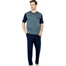 Pierre Cardin 5448 Erkek 3lü Pijama Takımı