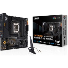 Asus Tuf Gamıng B660M-PLUS Wıfı D4 B660 5333 Mhz Ddr4 LGA1700 Matx Anakart