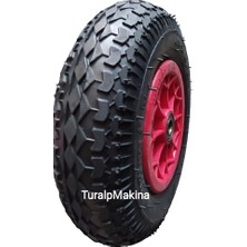 TurAlp El Arabası Tekeri Havalı Plastik Jant 4pr 3.50X7 Tr