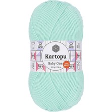 Kartopu Baby One Tüylenmeyen El Örgü Ipi Yünü Açık Yeşil K507