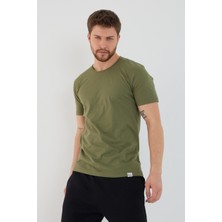 Amazing Crash Basic Erkek Bisiklet Yaka Slim Fit Kısa Kollu T-Shirt