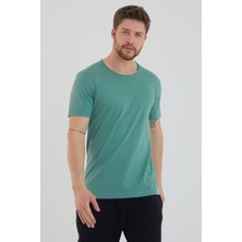 Amazing Crash Basic Erkek Bisiklet Yaka Slim Fit Kısa Kollu T-Shirt