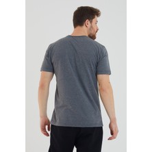 Amazing Crash Basic Erkek Bisiklet Yaka Slim Fit Kısa Kollu T-Shirt