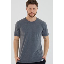 Amazing Crash Basic Erkek Bisiklet Yaka Slim Fit Kısa Kollu T-Shirt