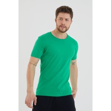 Amazing Crash Basic Erkek Bisiklet Yaka Slim Fit Kısa Kollu T-Shirt