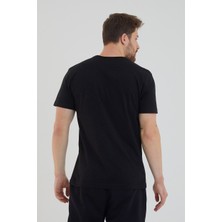 Amazing Crash Basic Erkek Bisiklet Yaka Slim Fit Kısa Kollu T-Shirt