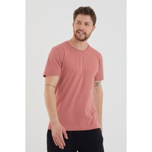 Amazing Crash Basic Erkek Bisiklet Yaka Slim Fit Kısa Kollu T-Shirt