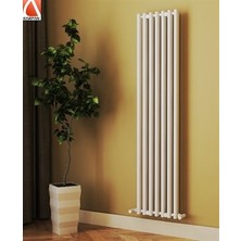 Nixrad Akasya 1200X1050 Beyaz 18 Dilim Beyaz Dekoratif Çelik Radyatör