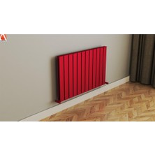 Nixrad Nirvana 300X1830 23 Dilim Siyah Hibrid Dekoratif Isı Verimliliği Arttırılmış Radyatör