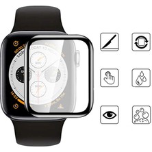 Smcase Apple Watch 7 41MM Full Yapışan Ppma Mat Ekran Koruyucu