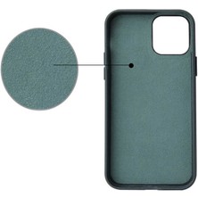 Case Street Apple iPhone 13 Kılıf Eyzi Deri Silikon Lüx Tasarım Siyah