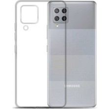 Case Street Samsung Galaxy M22 Kılıf Süper Silikon Lüx Korumalı Şeffaf