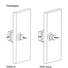 Plack Basmalı Kilit Karavan Kilidi Yat Kilidi