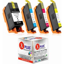 Xplus Officejet Pro 8024 All-In-One 912XL-917XL 4 Renk Muadil Kartuş Seti 1.500 Sayfa 
