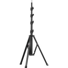 Kıngjoy Ayarlanabilir Metal Tripod Işık Standı 1.82M - Siyah (Yurt Dışından)