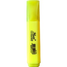 Masis Fosforlu Işaretleme Kalemi Sarı 12'li