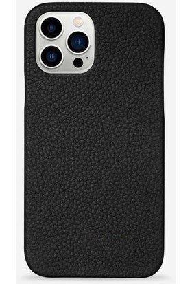 7K Apple iPhone 13 Pro Max Flotur Deri Kılıf - Siyah
