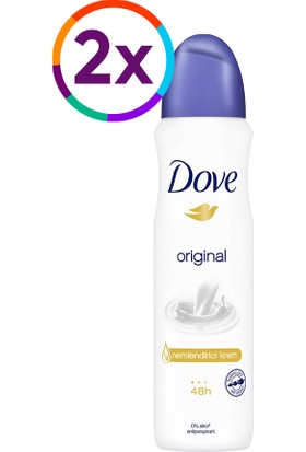 Dove Kadın Deodorant Sprey Original 150 ml X2 Adet