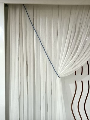 Self Stone Indigo Tül & Fon Toplama 3 mt Halat Kordon Broçol