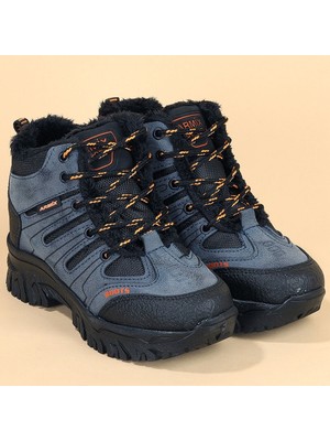 Ayakkabı Burada 23 Outdoor Çocuk Bot Ayakkabı İçi Kürklü (26-35)