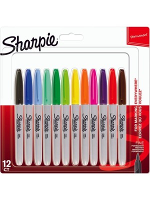 Moda Permanent Marker Sharpıe Fıne Krs.12 Lı BL(2065404
