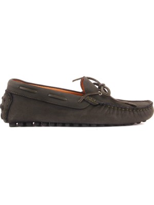 Saillaker’s Sail Lakers - Haki Nubuk Erkek Loafer