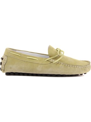 Saillaker’s Sail Lakers - Fıstık Yeşili Süet Erkek Loafer