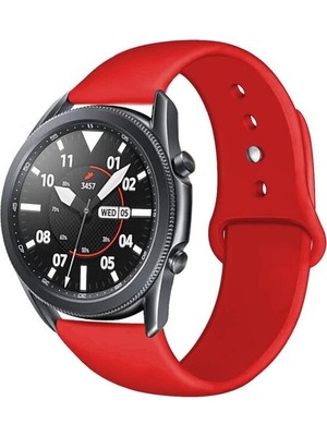 MobaxAksesuar Samsung Galaxy Watch 4 5 6 Pro 40 44 Classic 42 43 46 47 mm Kordon Silikon Spor Kordon 20mm