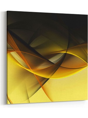 Olla 10137K Abstract Görsel Kare Kanvas Tablo
