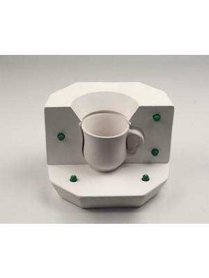 Alâ Çay Fincanı | Alçı Kalıp