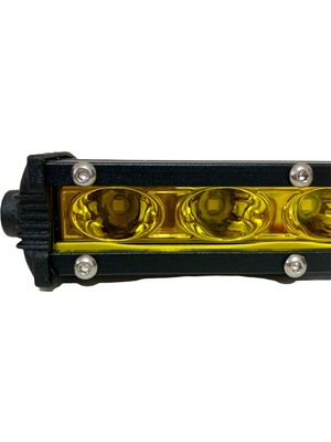 EKT Off Road Barled 18W 6 LED Sarı Tek Sıra