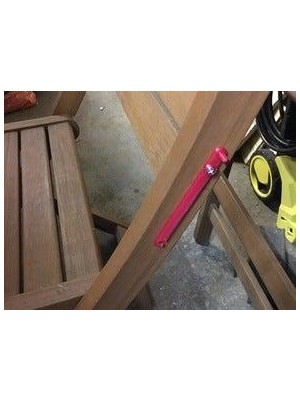 Aldım Geldi B&q Katlanır Bahçe Sandalyesi Klipsi  Organik Plastikten