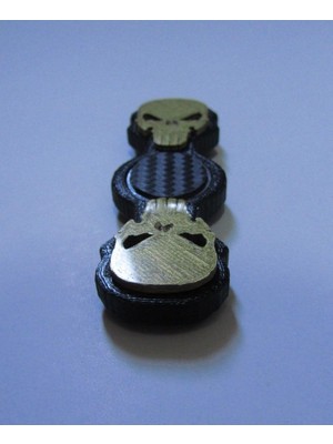 Aldım Geldi Kafatası Fidget Spinner Plastik Aparat