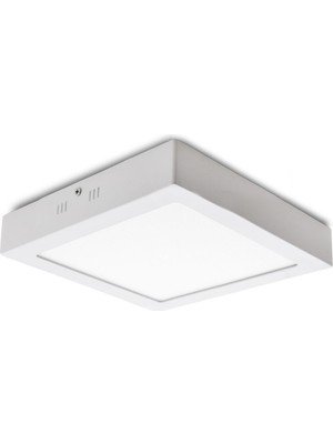 Ack AP04-01810 18W Kare Sıva Üstü LED Panel 4000K Ilık Beyaz