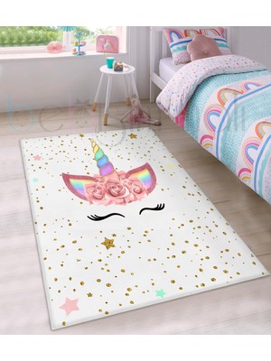 Bebişim Halı Unicorn Desenli Çocuk Odası Halısı