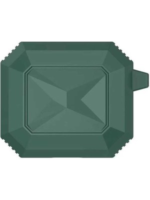 Kupa AirPods 3. Nesil Kılıf Üçgen Prizma Şık Tasarım Köşeleri Airbag Askı Aparatı Darbe Koruma Silikon