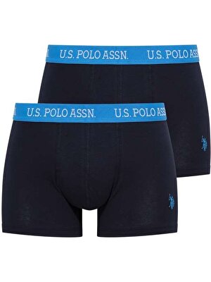 U.S. Polo Assn. Erkek Lacivert 2 Li Boxer 80372