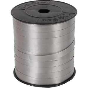 Bal10 Dünyası 200 Metre Gümüş Renkli Düz Şerit Rafya 8 mm Balon Ipi Plastik Balon Süsleme Kurdelesi