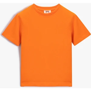 Erkek Çocuk Basic Kısa Kollu Tişört Pamuklu