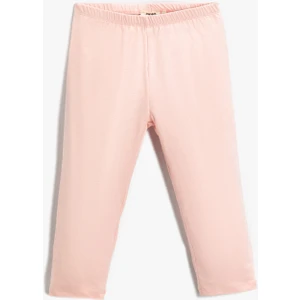 Kız Çocuk Basic Kapri Tayt Pamuklu