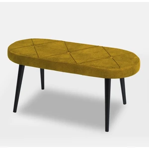 Bench Jerika Kumaş Siyah Ayak