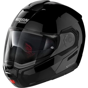 N90-3 Kask N-Com Parlak Siyah