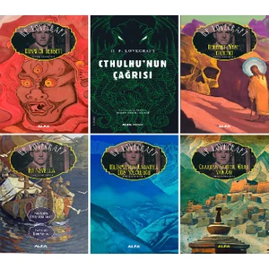 Dunwich Dehşeti - Cthulhu'nun Çağrısı - Herbert West: Diriltici - Iki Novella - Bilinmeyen Kadath'a Düş Yolculuğu - Charles Dexter Ward Vakası - 6 Kitap - H. P. Lovecraft