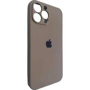 Pirok Store Apple iPhone 13 Pro Max 6.7 Uyumlu Kamera Korumalı Lansman Içi Kadife Silikon Kılıf