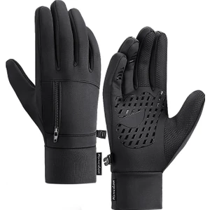 Top Sport Erkek Kaymaz Su Geçirmez Parmak Iletkenli Eldiven  (Yurt Dışından)