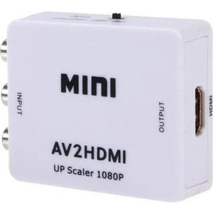2120 Rca To HDMI Tos Av Çevirici Dönüştürücü Converter 1080p Tv Tüplü Televizyon Scart Av Video